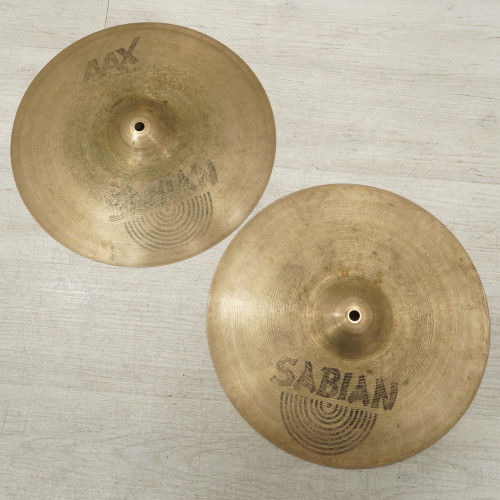 Vist Large View of Product Image Which is Used Sabian Aax Stage Hi Hat Cymbals 14 - Inch