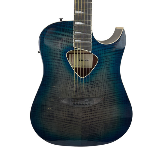 Vist Large View of Product Image Which is Used Ibanez ALT50FA Laminate Top Acoustic Guitar Blue