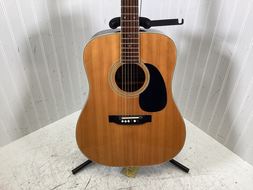 Vist Large View of Product Image Which is Used MONTAYA MODEL 145 ACOUSTIC Laminate Top Acoustic Guitar Natural
