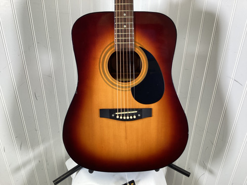 Vist Large View of Product Image Which is Used TEXARKANA WJ 750 ACOUSTIC Laminate Top Acoustic Guitar Natural