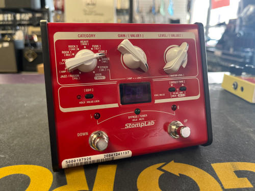 Vist Large View of Product Image Which is Used Vox STOMPLAB IB Amp Simulator + FX Pedal