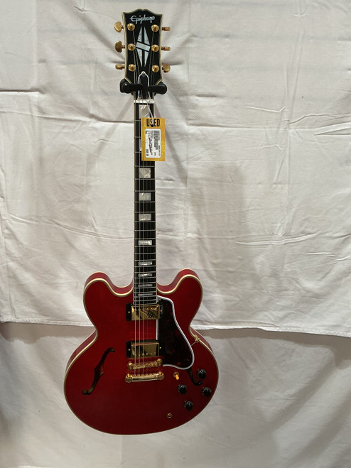 Vist Large View of Product Image Which is Used Epiphone INSPIRED BY GIBSON ES-335 60S REISSUE Semi-Hollow Electric Guitar Red 6-String