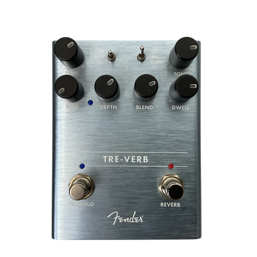 Vist Large View of Product Image Which is Used Fender TRE-VERB Reverb Pedal