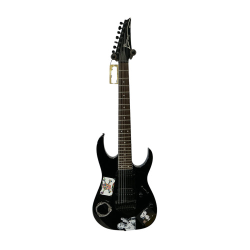 Vist Large View of Product Image Which is Used Ibanez RG7321-7 7STRING Pointy Electric Guitar Custom Graphics 7-String