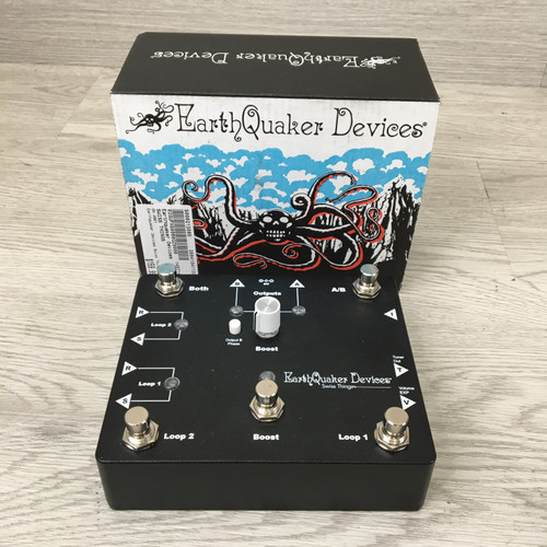 Vist Large View of Product Image Which is Used Earthquaker Devices SWISS THINGS Guitar Effects Pedal