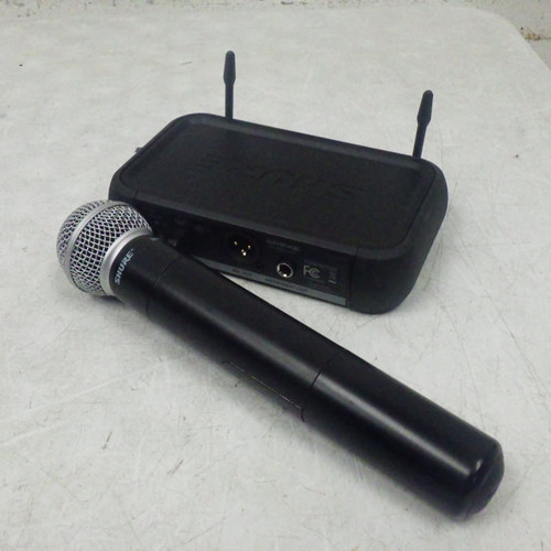 Vist Large View of Product Image Which is Used Shure PGXD4 WIRELESS SYSTEM W/ PGXD2 SM58 Wireless Microphone