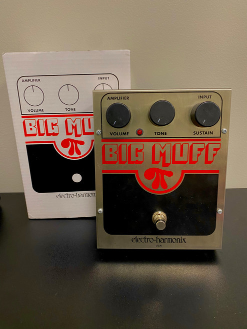 Vist Large View of Product Image Which is Used Electro Harmonix (E/H) BIG MUFF PI FUZZ Fuzz Pedal