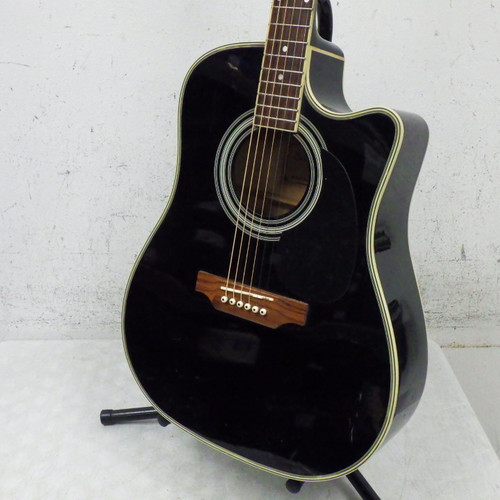 Vist Large View of Product Image Which is Used Carlos Robelli Crg 108   Acoustic Guitar Black