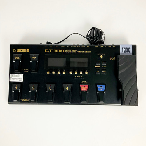 Vist Large View of Product Image Which is Used Boss GT-100 Amp Effects Processor