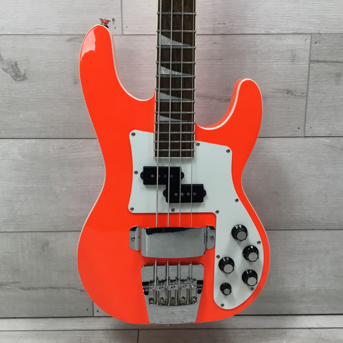 Vist Large View of Product Image Which is Used Jackson CBXNT X Series Concert P/J Type Bass Guitar Orange