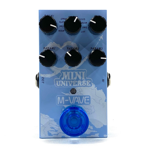 Vist Large View of Product Image Which is Used M-VAVE Mini Universe Reverb Pedal