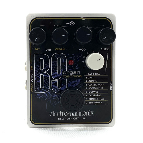 Vist Large View of Product Image Which is Used Electro Harmonix B9 Organ Machine Multi-FX Pedal