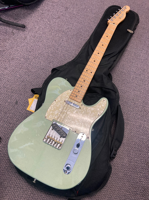 Vist Large View of Product Image Which is Used Fender TELECASTER MIM T Type Electric Guitar Green 6-String