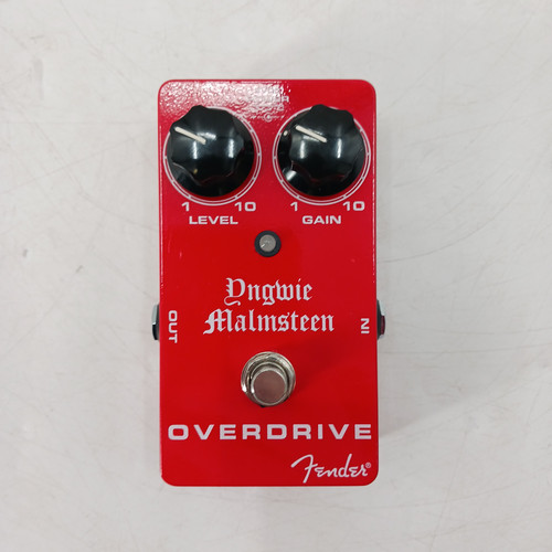 Vist Large View of Product Image Which is Used Fender YNGWIE MALMSTEEN OVERDRIVE PEDAL Overdrive Pedal