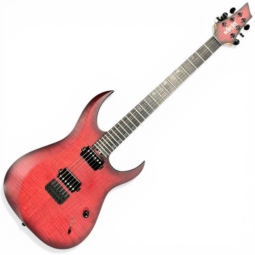 Vist Large View of Product Image Which is Used Schecter SUNSET 6 EXTREME S Type Electric Guitar Red 6-String