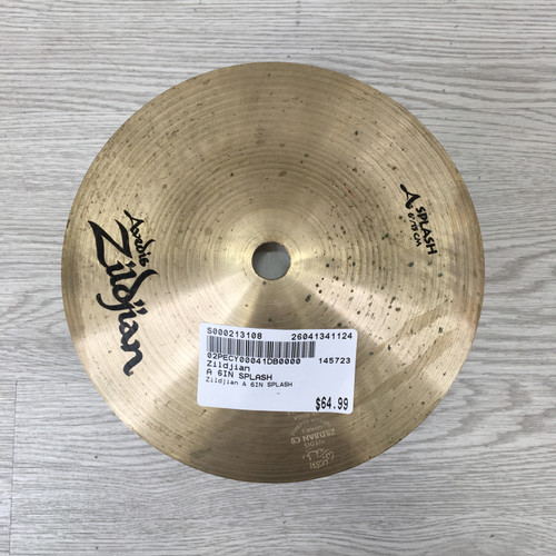Vist Large View of Product Image Which is Used Zildjian A 6IN SPLASH Splash Cymbal 6"