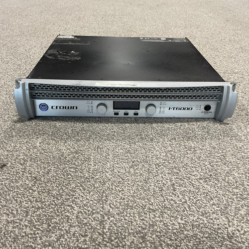 Vist Large View of Product Image Which is Used CROWN I-TECH I-T6000 Power Amplifier