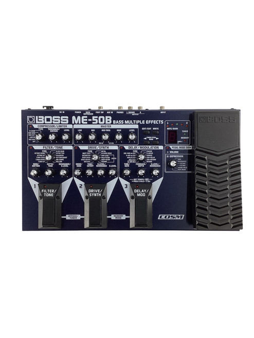 Vist Large View of Product Image Which is Used Boss ME-50B Bass Multiple FX Floorboard W/AC 