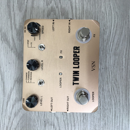 Vist Large View of Product Image Which is Used VSN TWIN LOOPER Looper Pedal
