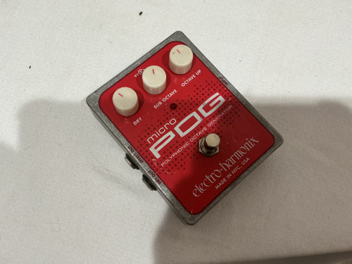 Vist Large View of Product Image Which is Used Electro Harmonix (E/H) MICRO POG Synthesizer Pedal