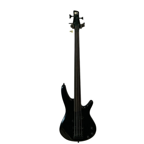 Vist Large View of Product Image Which is Used Ibanez SR400L Bass Guitar Black 4-String