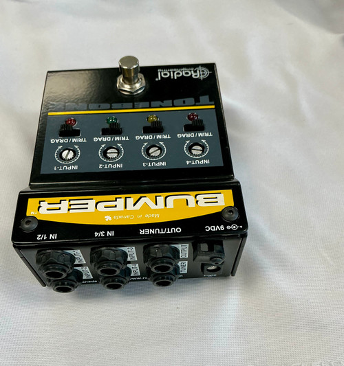 Vist Large View of Product Image Which is Used Radial BUMPER TONEBONE Guitar Effects Pedal