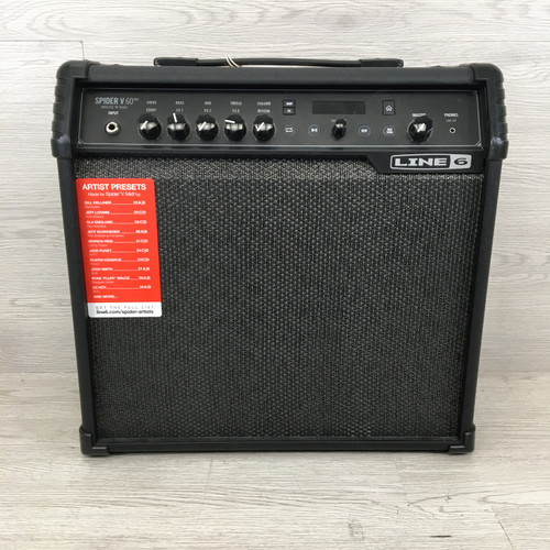 Vist Large View of Product Image Which is Used Line 6 SPIDER V 60 MKII MODELING AMP 1 x 10 Solid State Amplifier 1 x 10