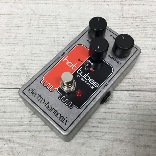 Vist Large View of Product Image Which is Used Electro Harmonix Hot Tubes Nano Overdrive Pedal