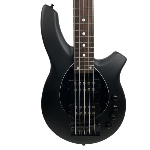 Vist Large View of Product Image Which is Used Sterling by Ernie Ball BONGO 5 Bass Guitar Black 5-String