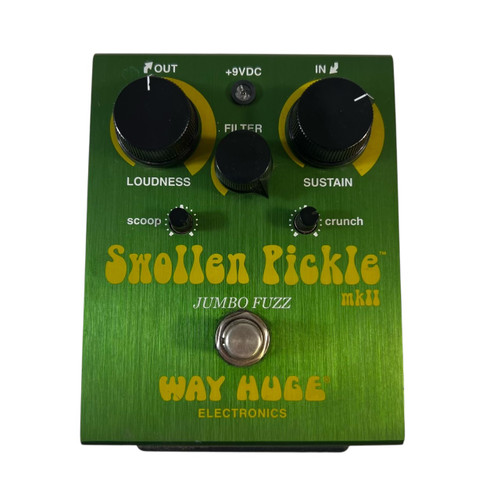 Vist Large View of Product Image Which is Used Way Huge Swollen Pickle MKII Fuzz Pedal – High Gain, Scoop & Crunch Controls, Analog Circuit
