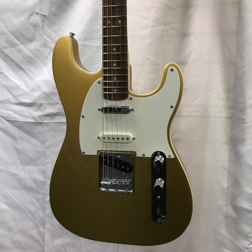Vist Large View of Product Image Which is Used Squier PARANORMAL CUSTOM NASHVILLE STRATOCASTER S Type Electric Guitar Goldtop 6-String