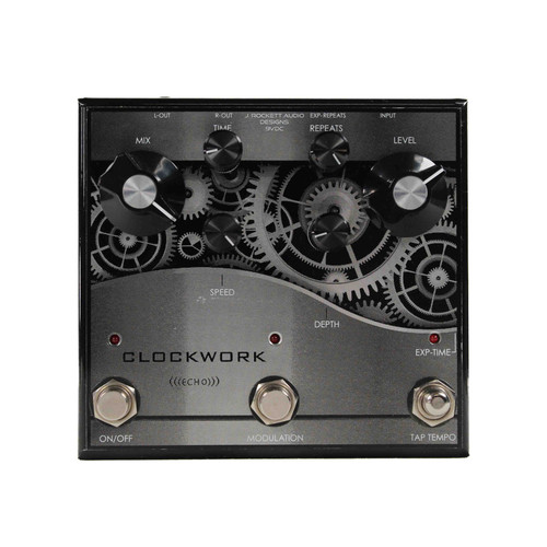Vist Large View of Product Image Which is Used J. Rockett Audio Designs CLOCKWORK ECHO Delay Pedal
