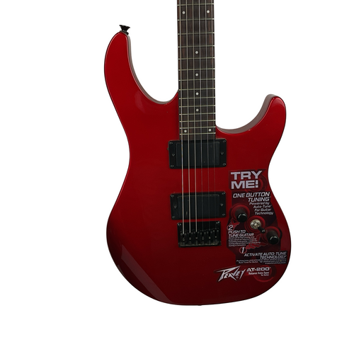 Vist Large View of Product Image Which is Used Peavey AT-200 S Type Electric Guitar Red 6-String