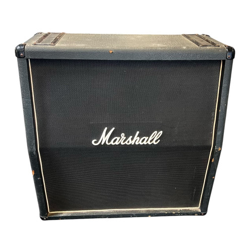 Vist Large View of Product Image Which is Used Marshall JCM 800 Lead Series 1982A 4x12 Speaker Cabinet – Angled, Celestion Loaded, 16 Ohm