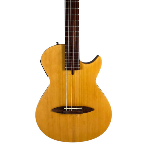 Vist Large View of Product Image Which is Used Brandless Thinline Classical Acoustic Electric Guitar