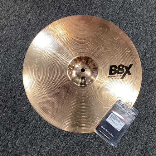 Vist Large View of Product Image Which is Used Sabian 16 B8X MEDIUM CRASH Crash Cymbal 16"