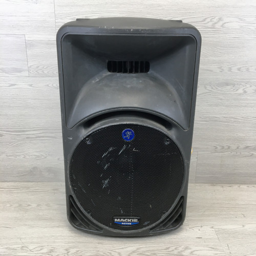 Vist Large View of Product Image Which is Used Mackie SRM450 POWERED SINGLE SPEAKER Powered Full Range Speaker Cabinet