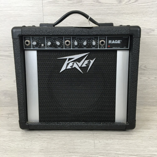 Vist Large View of Product Image Which is Used Peavey RAGE GUITAR PRACTICE AMP 1 x 8 Solid State Amplifier 1 x 8