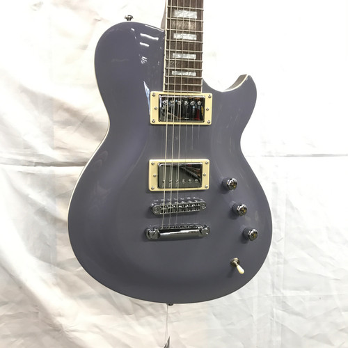 Vist Large View of Product Image Which is Used Reverend ROUNDHOUSE LP Type Electric Guitar Blue 6-String