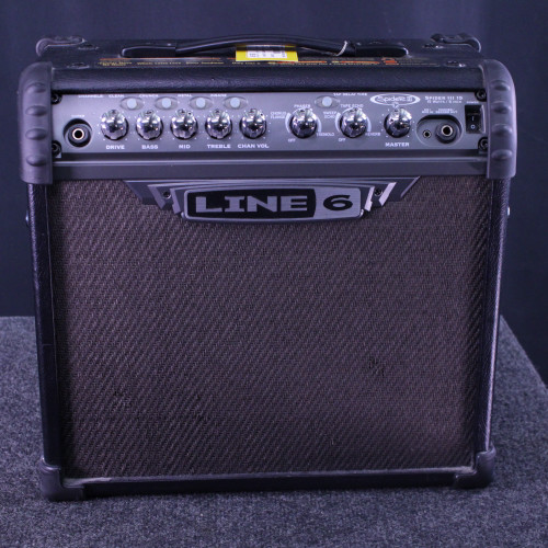 Vist Large View of Product Image Which is Used Line 6 SPIDER III 15 WATT GUITAR AMP 1 x 8 Solid State Amplifier 1 x 8