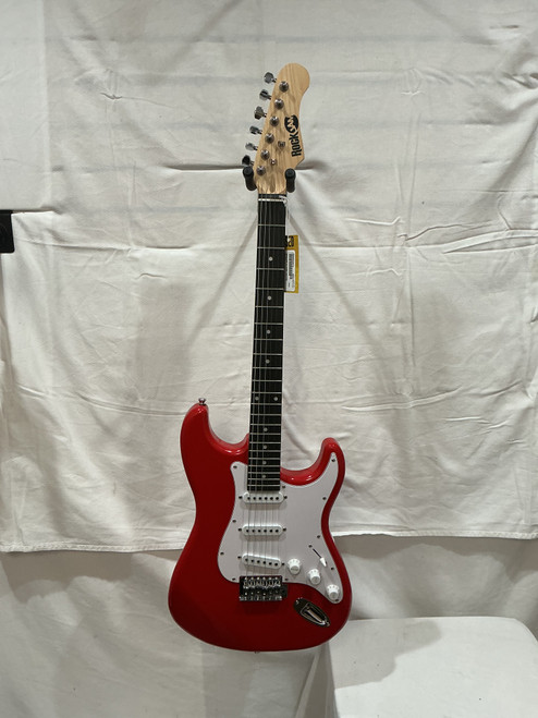 Vist Large View of Product Image Which is Used ROCKJAM S TYPE GUITAR S Type Electric Guitar Red 6-String