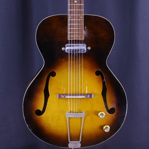 Vist Large View of Product Image Which is Used Kay K6540 HOLLOW BODY GUITAR 1950S Vintage Semi-Hollow Electric Guitar Sunburst 6-String