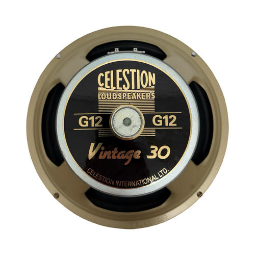Vist Large View of Product Image Which is Used Celestion G12 VINTAGE 30 1X12 60-WATT 16 OHM SPEAK Raw Speaker