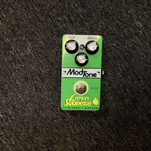 Vist Large View of Product Image Which is Used Modtone LEMON SQUEEZER Compressor Pedal