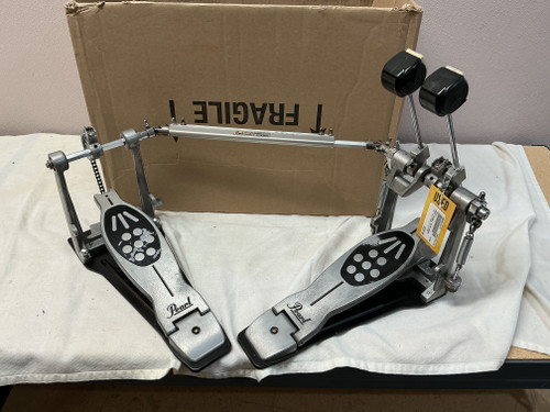 Vist Large View of Product Image Which is Used Pearl P922 DOUBLE KICK PEDAL Kick Drum Pedal