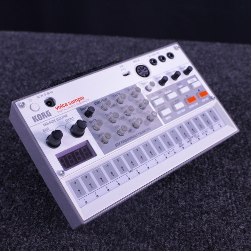 Vist Large View of Product Image Which is Used Korg VOLCA SAMPLE Compact Drum Machine