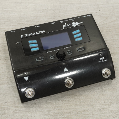 Vist Large View of Product Image Which is Used Tc Helicon Play Acoustic Multi-fx Pedal