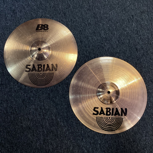 Vist Large View of Product Image Which is Used Sabian 14 B8 HI HATS Hi Hat Cymbals 14"