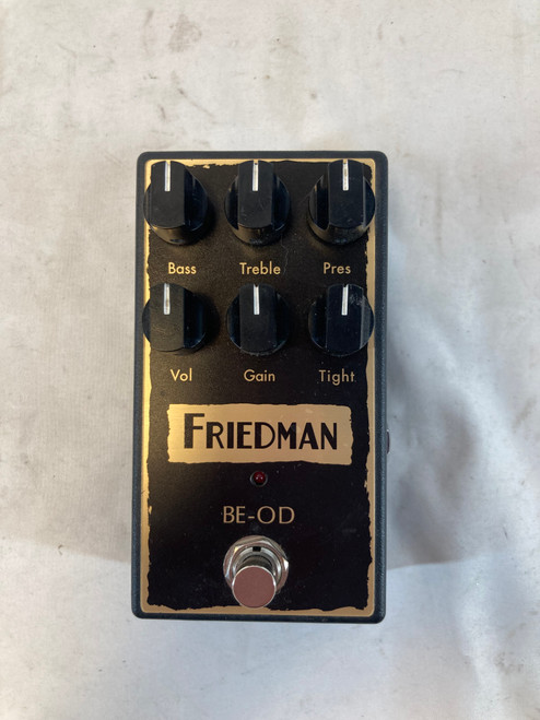 Vist Large View of Product Image Which is Used Friedman BE-OD Overdrive Pedal