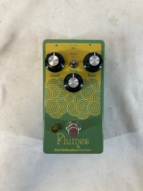 Vist Large View of Product Image Which is Used Earthquaker Devices Plumes Distortion Pedal